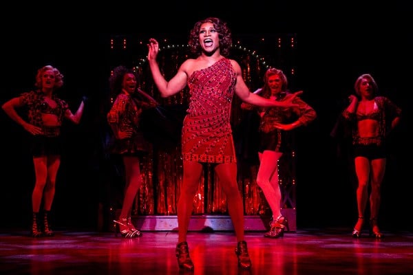 Billy Porter and The Angels in "Kinky Boots." Photo Credit: Matthew Murphy.