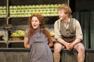 Sarah Greene (Helen McCormick) and Conor MacNeill (Bartley McCormick), photo by Johan Persson.