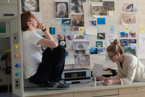 Michael Pitt as Ian and Brit Marling as Karen in Mike Cahill’s “I Origins.” Courtesy of Fox Searchlight.