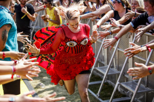 Kate Nash. Photo by Jack Edinger, courtesy of Lollapalooza