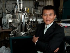 Yi Cui, Stanford associate professor of materials science and engineering, along with other researchers at Stanford, announced a breakthrough that might triple battery life in cell phones. (Courtesy of Steve Castillo/USA Today)