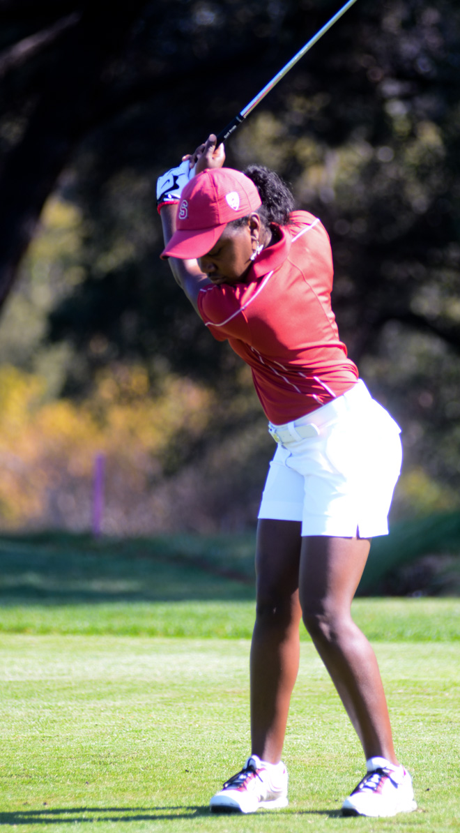 Though Mariah Stackhouse (above) may have taken a step back as a sophomore, the Cardinal grew as a team in 2013-14, especially with the emergence of Lauren Kim. (NICK SALAZAR/The Stanford Daily)