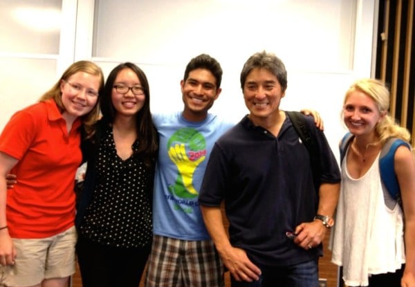 SmileyGo founders Pedro Espinoza, Jamie Rosenstein, Ting Zhang and Milla-Mari Vastavuo received mentorship from Stanford faculty members, including Guy Kawasaki from the Stanford School of Engineering.

(Courtesy of SmileyGo)