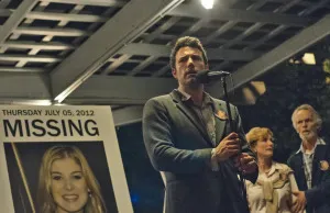 Nick Dunne (Ben Affleck) finds himself the chief suspect behind the shocking disappearance of his wife Amy (Rosamund Pike), on their fifth anniversary. Courtesy of Merrick Morton / 20th Century Fox.