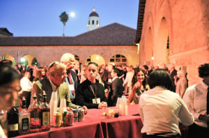 Alumni attend last year's Dinner on the Quad, a mainstay of Reunion Homecoming weekend. (ZETONG LI/The Stanford Daily)