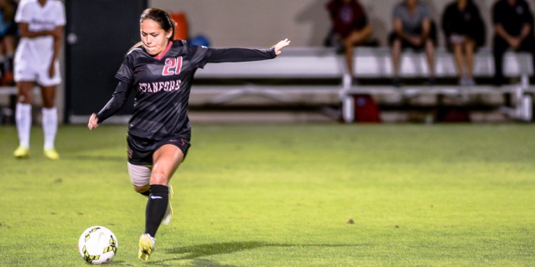 Stanford Daily, W Soccer, Lo'eau LaBonta 21