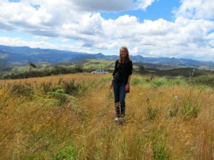 Madeline Lisaius, co-founder of Bridging the Gap, took time off between high school and college. She spent the first part of her year living in Ecuador, and working at an endangered animal rescue shelter. (Courtesy of Madeline Lisaius)