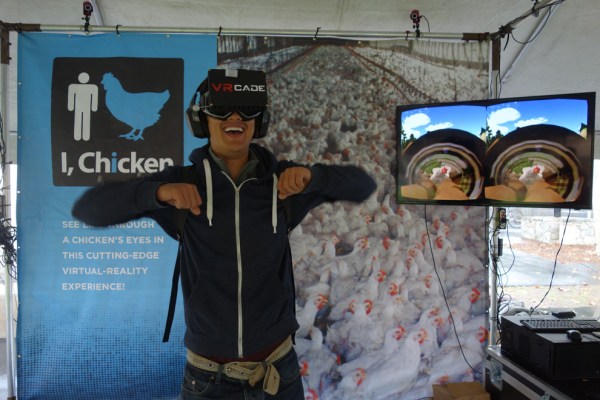 iChicken - virtual reality chicken exeperience