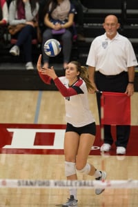 Brittany Howard (16), Women's volleyball v. ASU