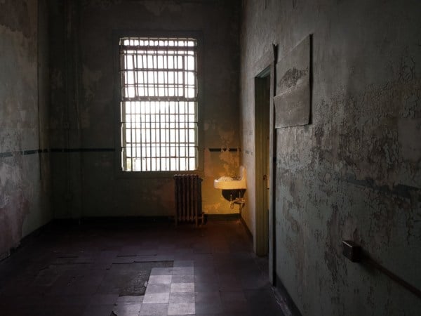 At the Ai Weiwei exhibit on Alcatraz. Photo by Eric Huang.