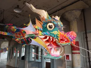 At the Ai Weiwei exhibit at Alcatraz. Photo by Eric Huang.