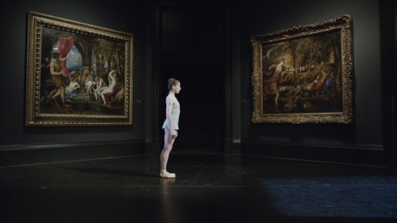 An exhibit with dance from "National Gallery." Photo courtesy of Zipporah Films.