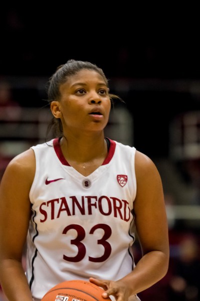Stanford senior guard Amber Orrange (above)