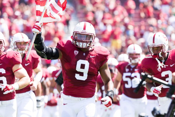 Despite a tremendous season from senior outside linebacker James Vaughters and the rest of Stanford's defense, the Cardinal disappointed in the eyes of many en route to an 8-5 season and a Foster Farms Bowl win. (TRI NGUYEN/The Stanford Daily)