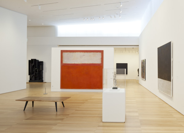 “Pink and White over Red” by Mark Rothko. Photo Courtesy of Henrik Kam.