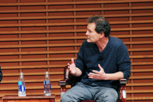 Dan Schulman, President and CEO of PayPal discusses his company's cybersecurity measures. CATALINA RAMIREZ-SAENZ/The Stanford Daily