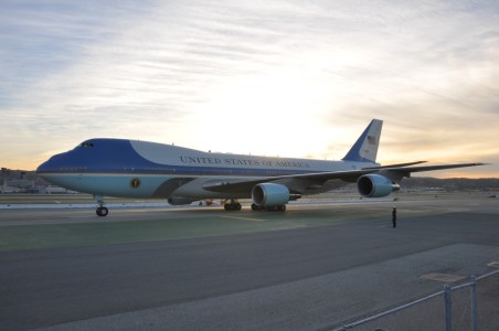 Photos: Air Force One lands at SFO