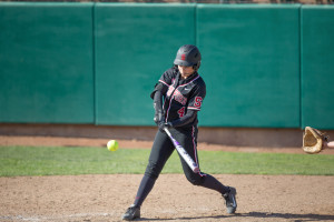 Sophomore utility player Lauren bertoy looks to jumpstart the Cardinal offense this year. (The Stanford Daily)
