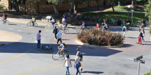 Bike tickets are the bane of many students' existence but police officers say the enforcement if to increase bike safety (Stanford Daily file photo).