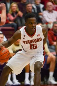 Sophomore guard Marcus Allen (above) is part of a fresh, young crop of players that looks to be a major contributor next season for the Card. (LAUREN DYER/The Stanford Daily)