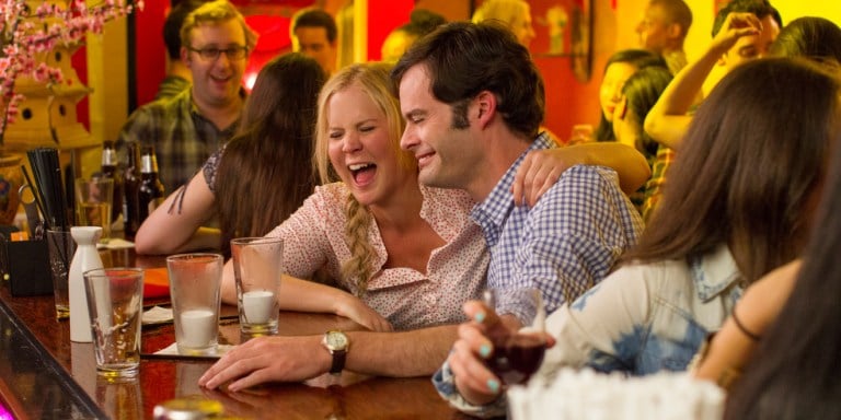 Amy Schumer and Bill Hader star in Judd Apatow's "Trainwreck." (Mary Cybulski, Universal Studios)