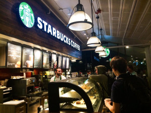 Starbucks' creation of a 'third place' set the tone for many emulators. Ashley Westhem/The Stanford Daily