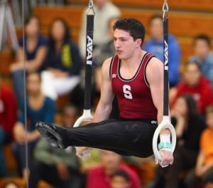 Senior Michael Levy, a specialist in floor and rings, will look to replicate the success he had at last year’s NCAA Championships, where he made All-American with a personal best of 15.4 on floor. Levy claimed that of his four years at Stanford, this year presents the best chance for the Cardinal to win a national title.