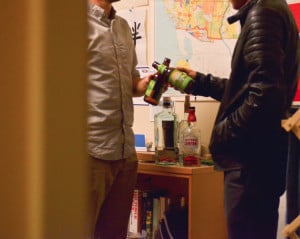 Stanford has adopted an "open door" policy for student drinking. (RAHIM ULLAH/The Stanford Daily) 