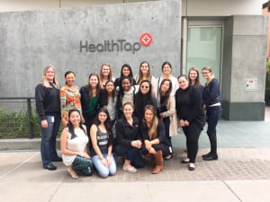 Stanford Women in Business hosted a "Tech Trek" that included visits to  local startups. (Courtesy of Priyanka Jain)