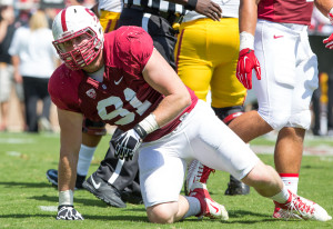 Henry Anderson, who production over four years in the Stanford defensive line was incredibly consistent, was chosen in the 3rd round by Indy. (TRI NGUYEN/The Stanford Daily)