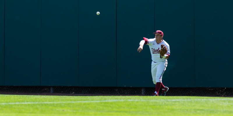 Zach Hoffpauir (above) will enter the MLB Draft this June, and if he's offered a signing bonus that he feels is representative of his value, he will pursue a career in professional baseball upon the conclusion of this season. (HARRISON TROUNG/The Stanford Daily)