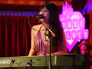 Isabella Tang '11 performing at the House of Blues in Los Angeles. (Courtesy of Isabella Tang)