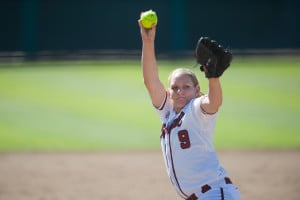 Sophomore Madi Schreyer (above) announced that she would play for Washington in 2015-16, making her the fourth Stanford pitcher to transfer in three years. (DON FERIA/isiphoto.com)
