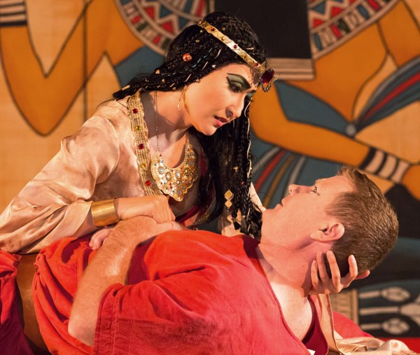 A scene from Shakespeare's "Antony and Cleopatra." (Courtesy of Silicon Valley Shakespeare)