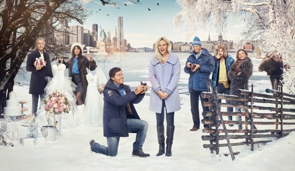 The cast of NBC's "Welcome to Sweden." (Par Backstrand, TV4 AB?)