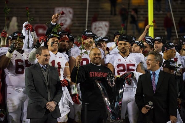 In 2013, Stanford won the Pac-12 title despite two conference losses to Utah and USC. The conference champion in 2015 may have a similar scenario. (DON FERIA/isiphotos.com)