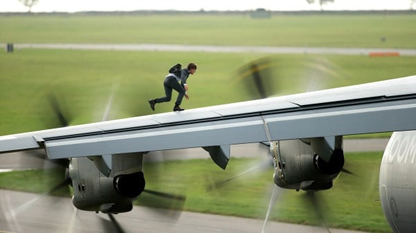 Tom Cruise in "Mission Impossible: Rogue Nation." (Courtesy of Christian Black, Paramount Pictures)