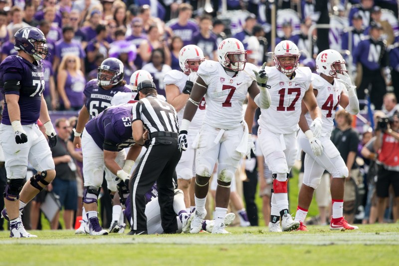 Stanford will have to rebound from its 16-6 loss against Northwestern on Saturday, when the team faces UCF (0-1) in the first-ever meeting between these two programs. (BOB DREBIN/isiphotos.com)