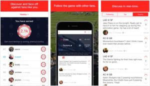 Fanvana allows fans to write, share and comment on posts as they watch live games or follow them with live stats updates, which they can also do through the app. Users can see what others post based on what is trending, who they follow or who is in their area. (Courtesy of Swetha Prabhakar)