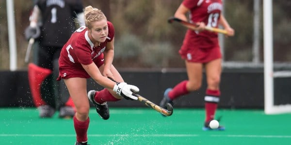 Junior Caroline Beaudoin (above) netted her second goal of the season in the 67th minute of the Cardinal's game against UConn to tie the score, but a last-minute goal put the Huskies up by one to win them the game.   (DAVID BERNAL/ isiphotos.com)