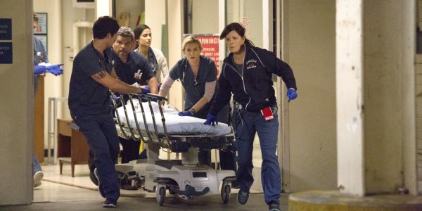 A scene from the new television series "Code Black."(Courtesy of Richard Cartwright, CBS)