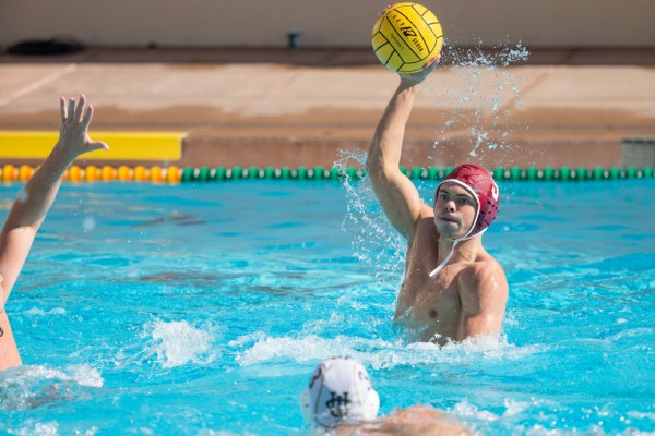 Adam Abdulhamid (right)... Stanford competes against UC Irvine at Avery Stadium.  Stanford defeated UC Irvine 12-6.