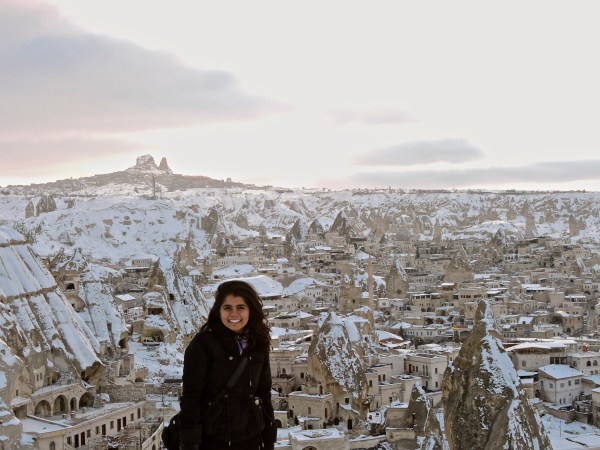 Sri Muppidi '17 enjoyed Cappadocia during her study abroad last winter (Courtesy of Sri Muppidi).