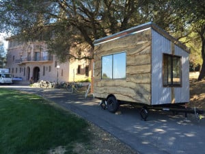 Students built a portable arts studio as part of the (Courtesy of Gabe Haro Art and Design)