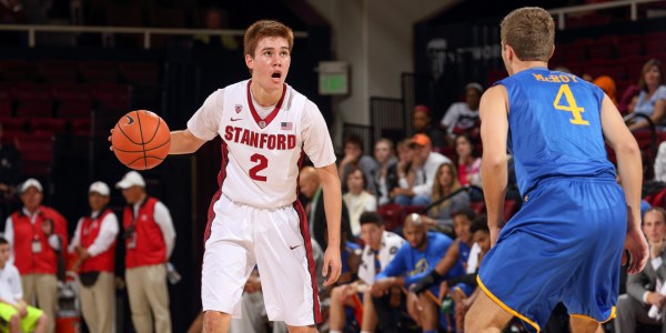 STANFORD, CA - November 25, 2014: Stanford Cardinal vs. Delaware Blue Hens at Maples Pavilion. The Cardinal defeated the Blue Hens 84-47.