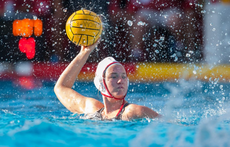 Following the departure of a number of players, the women's water polo team will look to a group of returners for leadership, including sophomore 2-meter defender Jordan Raney (above), who scored 25 goals last year. (Maciek Gudrymowicz/isiphotos.com)