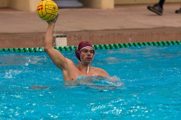 As Stanford kicks off the MPSF Tournament tomorrow against USC, it will need a strong showing from driver Adam Abdulhamid (above). The senior is currently second on the team with 54 goals. (NATHAN STAFFA/The Stanford Daily)