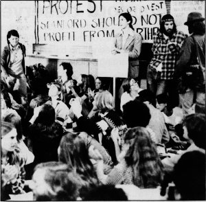 Sit-ins have a long history in Stanford protests