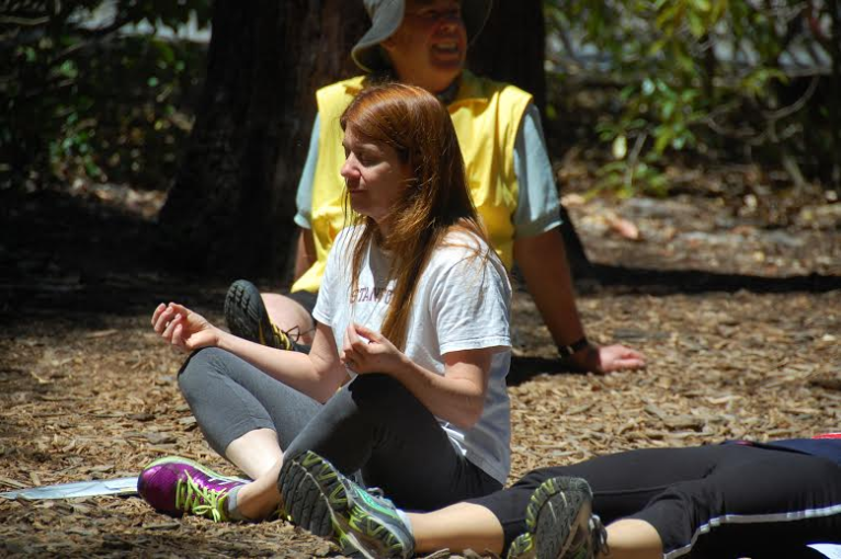 Campus groups come together for Contemplation by Design, a week of meditative and reflective focus. Events take advantage of the Windhover Contemplation Center, Jasper Ridge Biological Preserve and Hoover Carollin bells.(Courtesy of Tia Rich)