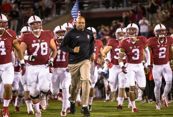 Stanford football's 2016 home schedule will feature matchups against Kansas State, USC, Washington State, Colorado, Oregon State and Rice. (ROGER CHEN/The Stanford Daily)